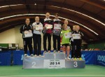 Družstva starších žákyň, stupně vítězů